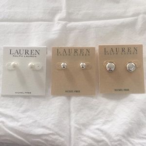 Ralph Lauren Stud Earrings